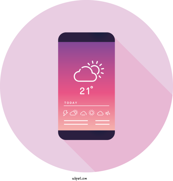 Free Weather Mobile Phone Meter Font For Cloud Clipart Transparent Background
