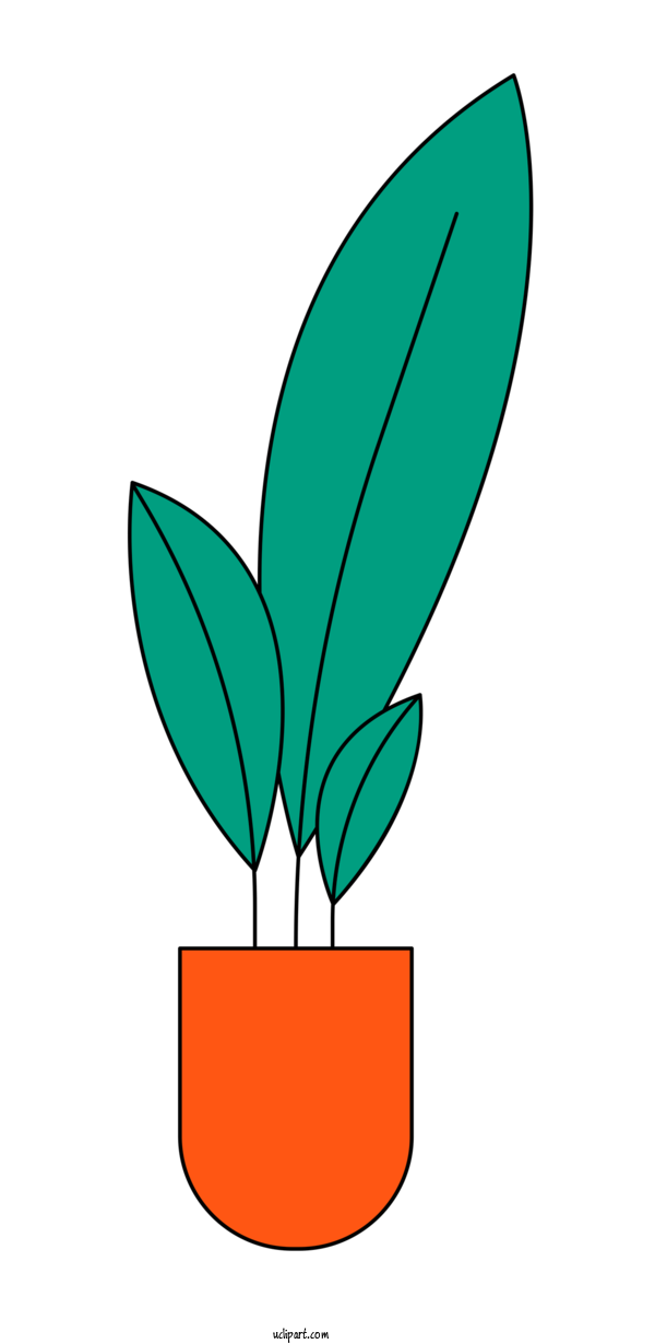 Free Cartoon Leaf Plant Stem Flower For Clipart Clipart Transparent Background