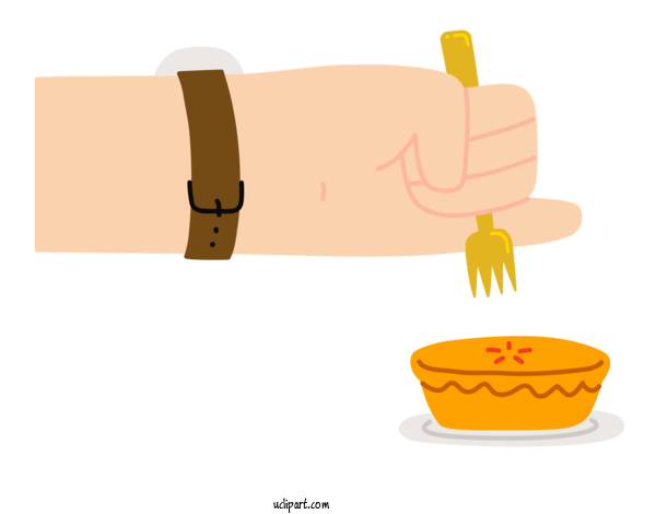 Free Food Cartoon Yellow Meter For Pie Clipart Transparent Background