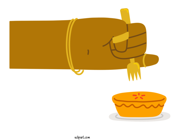 Free Food Cartoon Yellow Meter For Pie Clipart Transparent Background