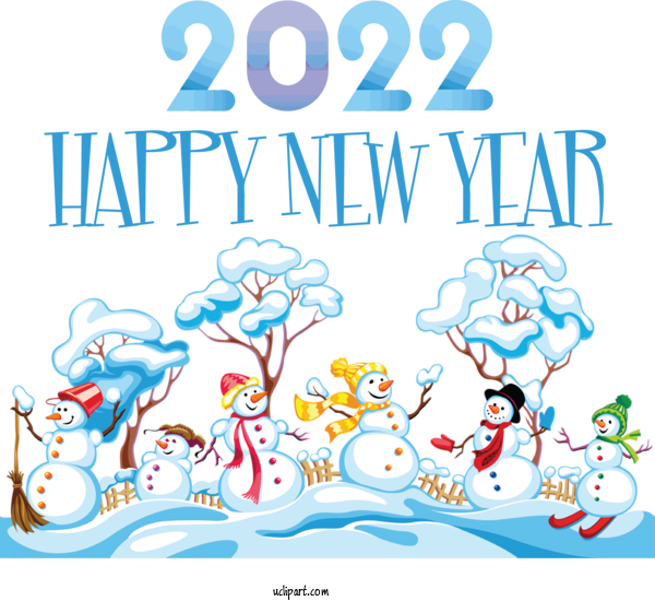 Free Holidays Drawing Christmas Day Cartoon For New Year 2022 Clipart Transparent Background