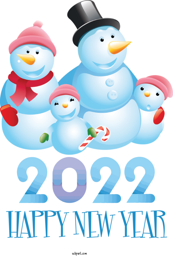 Free Holidays Christmas Day Birthday Snowman For New Year 2022 Clipart Transparent Background
