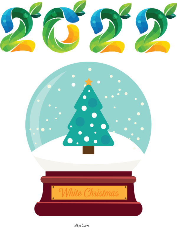 Free Holidays Christmas Tree Logo Tree For New Year 2022 Clipart Transparent Background