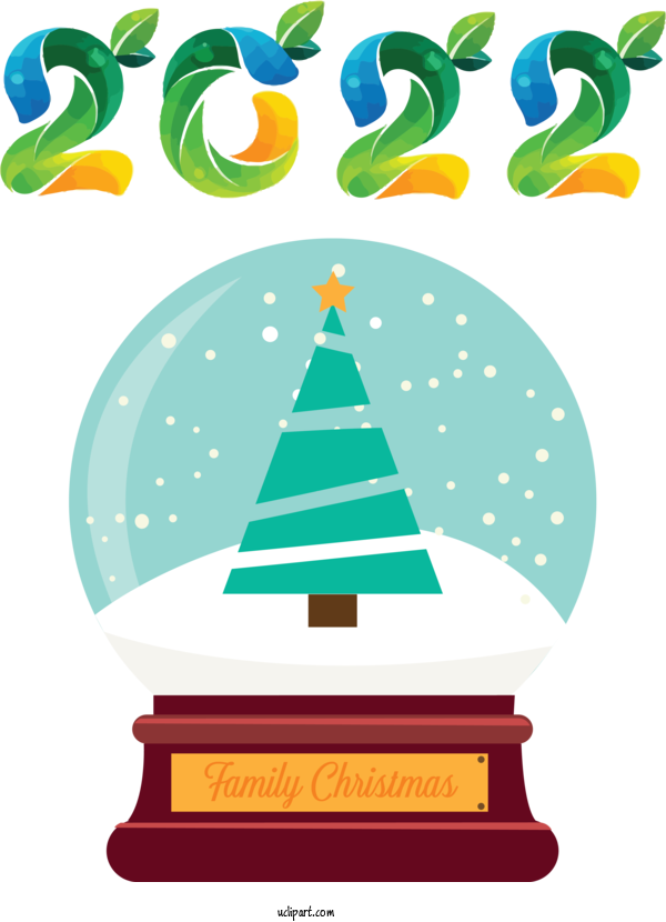 Free Holidays Logo Green Line For New Year 2022 Clipart Transparent Background
