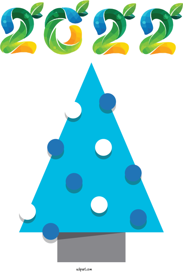 Free Holidays Christmas Tree Tree Line For New Year 2022 Clipart Transparent Background