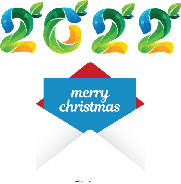 Free Holidays Logo Online Advertising Design For New Year 2022 Clipart Transparent Background