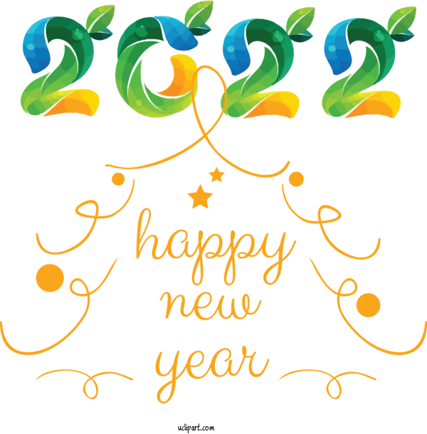 Free Holidays New Year New Year's Day Christmas Day For New Year 2022 Clipart Transparent Background