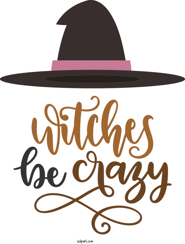 Free Holidays Logo Hat Line For Halloween Clipart Transparent Background