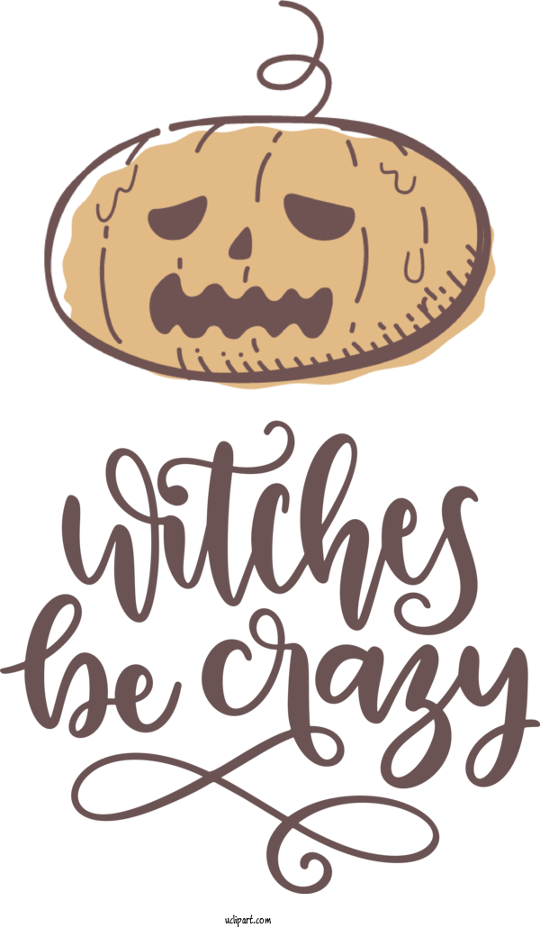 Free Holidays Design Calligraphy Produce For Halloween Clipart Transparent Background