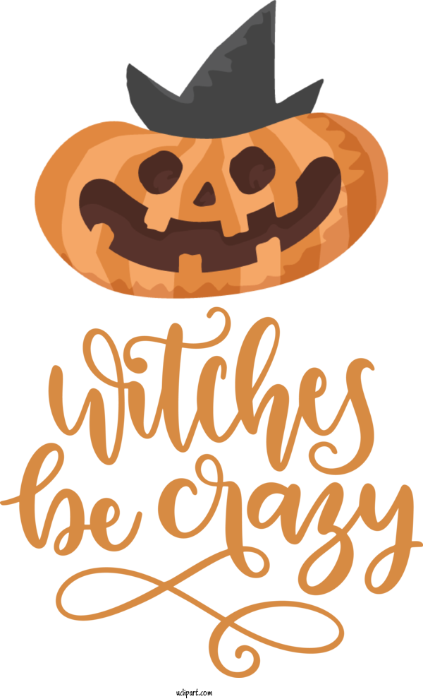 Free Holidays Cartoon Drawing Jack O' Lantern For Halloween Clipart Transparent Background