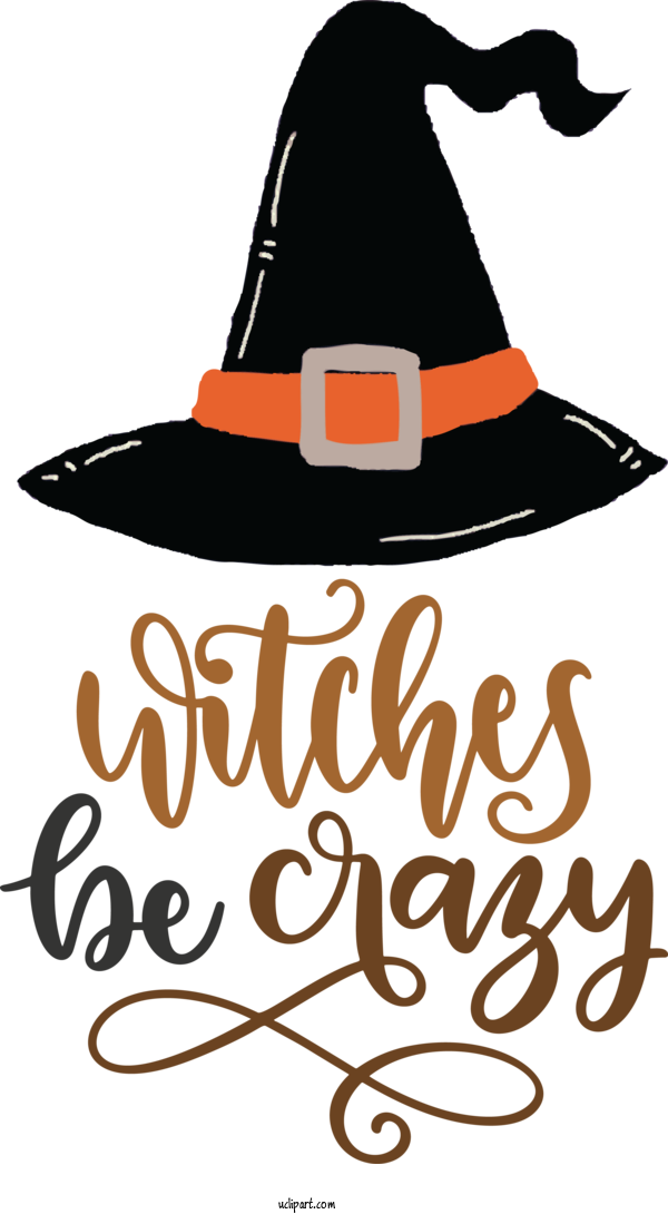 Free Holidays Hat Logo Costume For Halloween Clipart Transparent Background