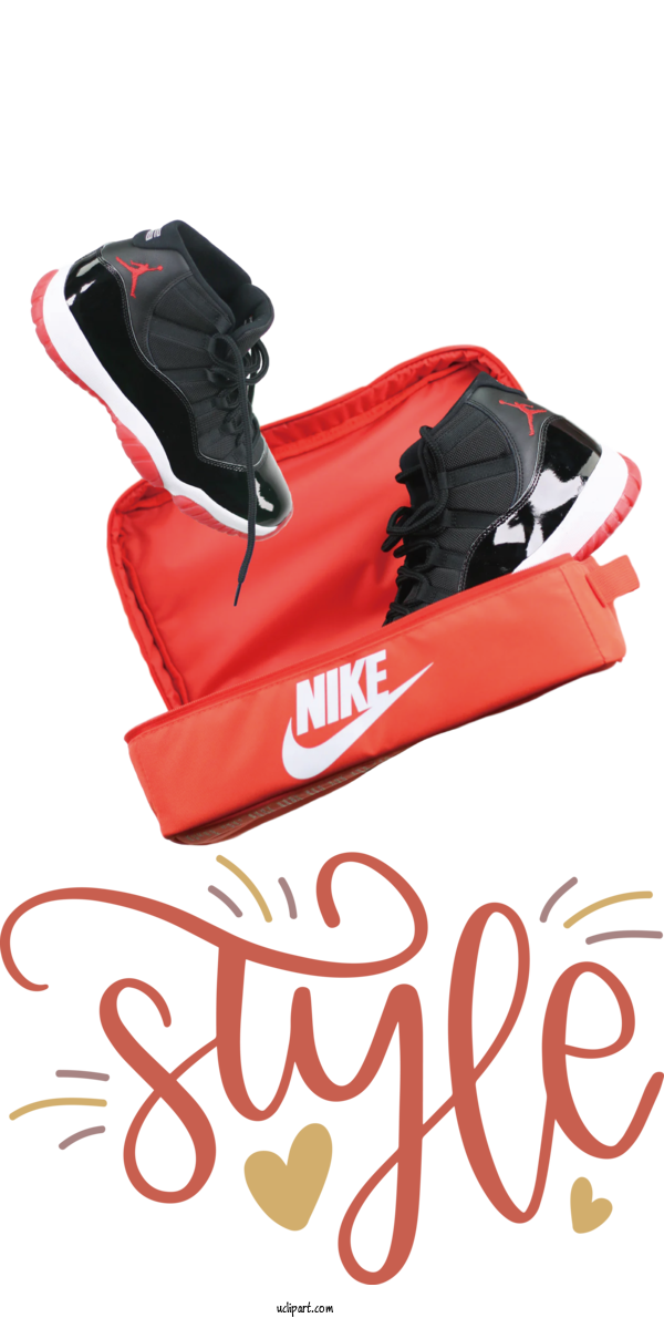 Free Clothing Nike  Shoe For Fashion Clipart Transparent Background