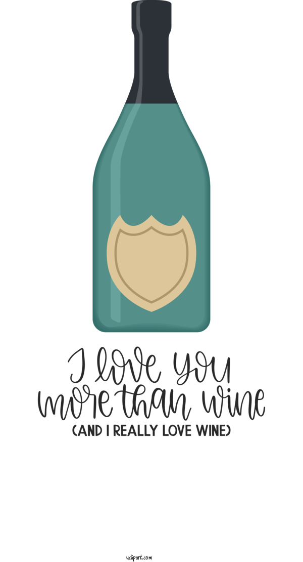 Free Drink Glass Bottle Logo Design For Wine Clipart Transparent Background