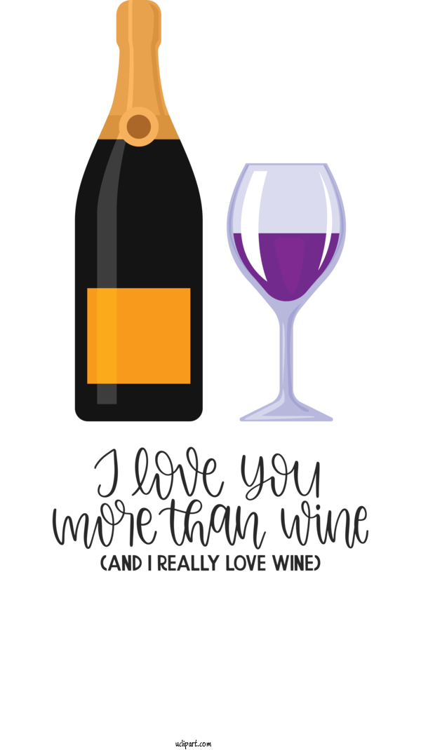 Free Drink Wine Glass Wine Glass Bottle For Wine Clipart Transparent Background