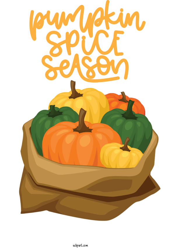 Free Nature Pumpkin Thanksgiving Pumpkin Pie For Autumn Clipart Transparent Background