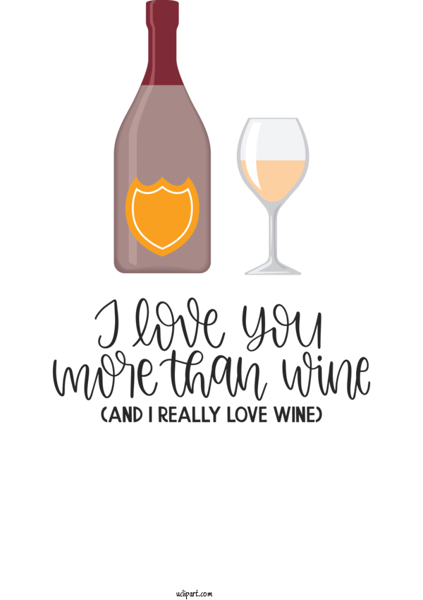 Free Drink Wine Glass Bottle Wine Glass For Wine Clipart Transparent Background