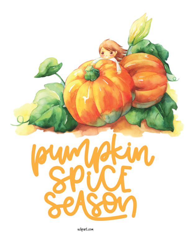 Free Nature Pumpkin Pie Pumpkin Thanksgiving For Autumn Clipart Transparent Background