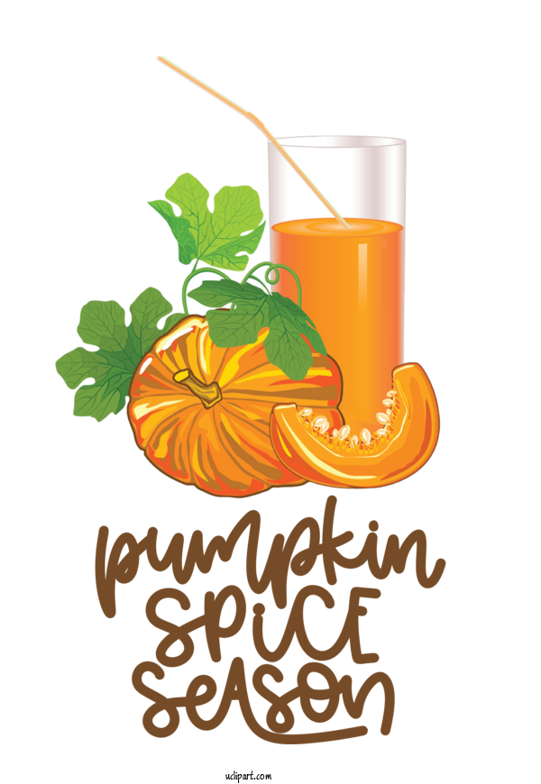 Free Nature Juice Orange Juice Vegetarian Cuisine For Autumn Clipart Transparent Background