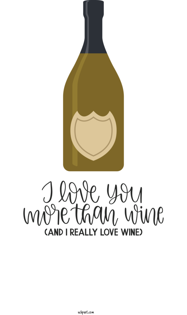 Free Drink Wine Bottle Glass Bottle Logo For Wine Clipart Transparent Background
