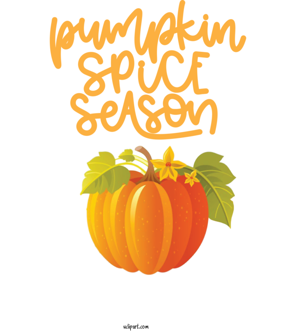 Free Nature Pumpkin Pumpkin Pie Vegetarian Cuisine For Autumn Clipart Transparent Background
