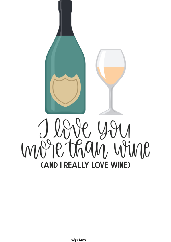Free Drink Logo Design For Wine Clipart Transparent Background