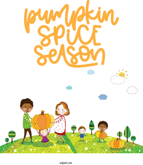 Free Nature Drawing Cartoon Design For Autumn Clipart Transparent Background