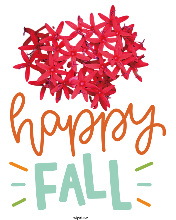 Free Nature Design Flower Floral Design For Autumn Clipart Transparent Background