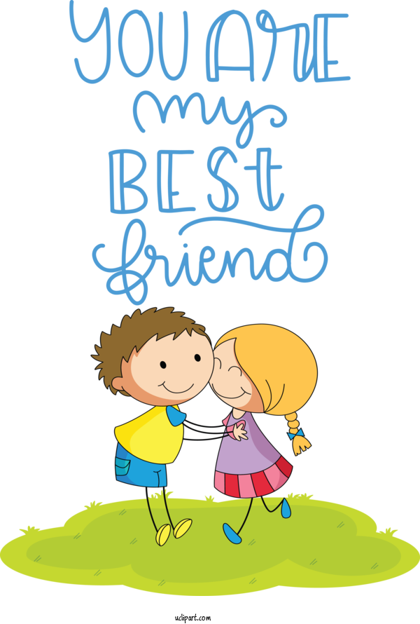 Free Holidays Cartoon Toddler M Plant For Friendship Day Clipart Transparent Background