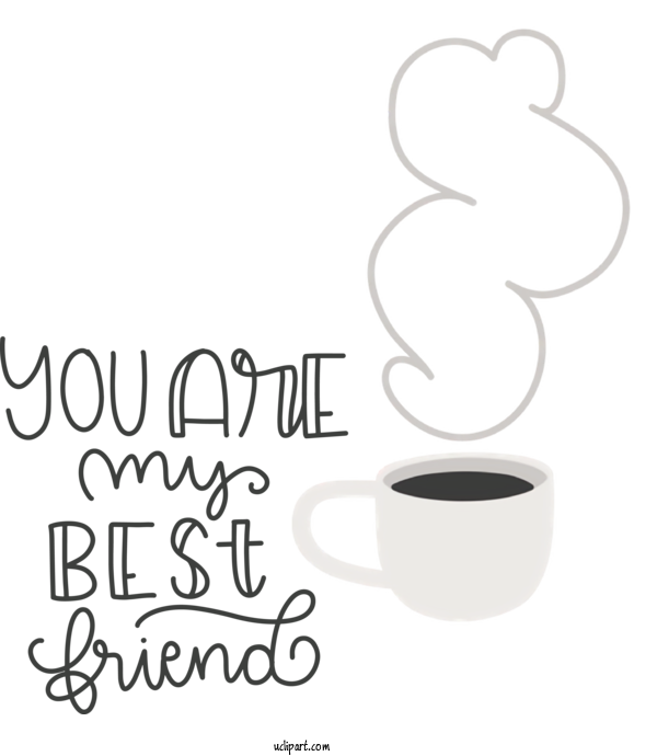 Free Holidays Coffee Coffee Cup Mug For Friendship Day Clipart Transparent Background