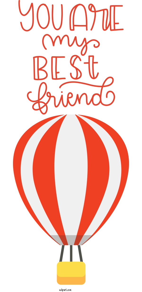 Free Holidays Logo Balloon Line For Friendship Day Clipart Transparent Background