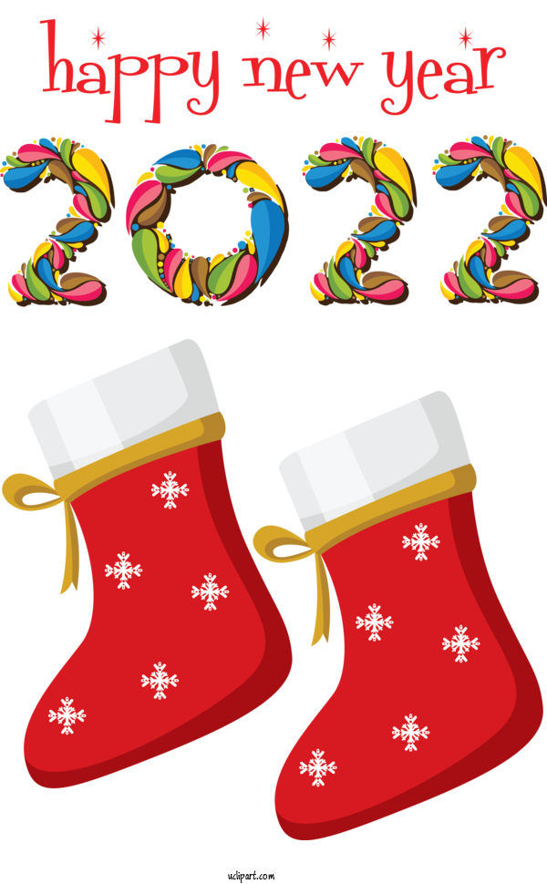 Free Holidays Christmas Day Christmas Stocking HOLIDAY ORNAMENT For New Year 2022 Clipart Transparent Background