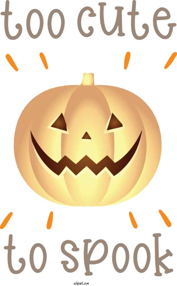 Free Holidays Jack O' Lantern Squash Icon For Halloween Clipart Transparent Background