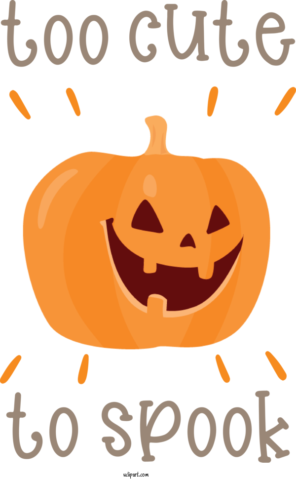 Free Holidays Jack O' Lantern Line Produce For Halloween Clipart Transparent Background