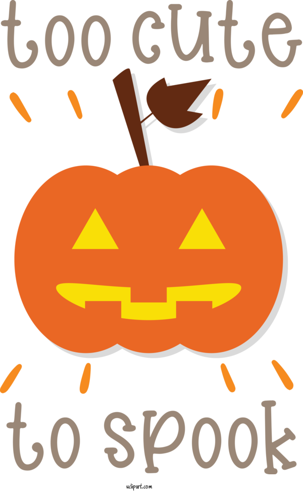 Free Holidays Line Logo Halloween, Too For Halloween Clipart Transparent Background