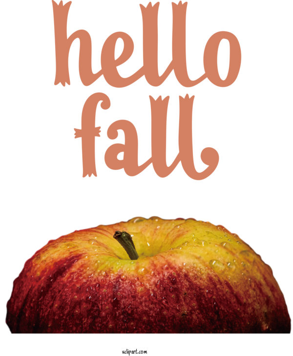 Free Nature Local Food Font For Autumn Clipart Transparent Background