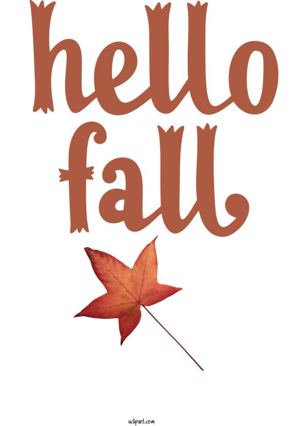 Free Nature Design Logo Leaf For Autumn Clipart Transparent Background