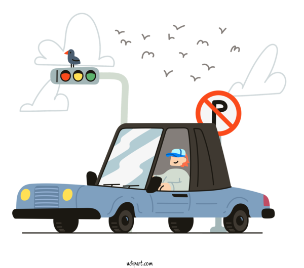 Free Transportation Car Transport Cartoon For Car Clipart Transparent Background