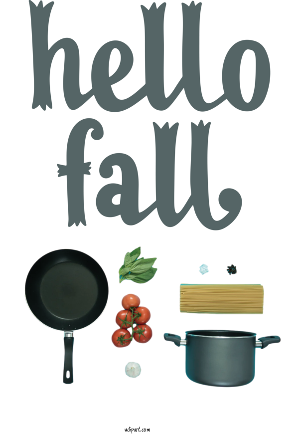 Free Nature Cookware And Bakeware Font Design For Autumn Clipart Transparent Background