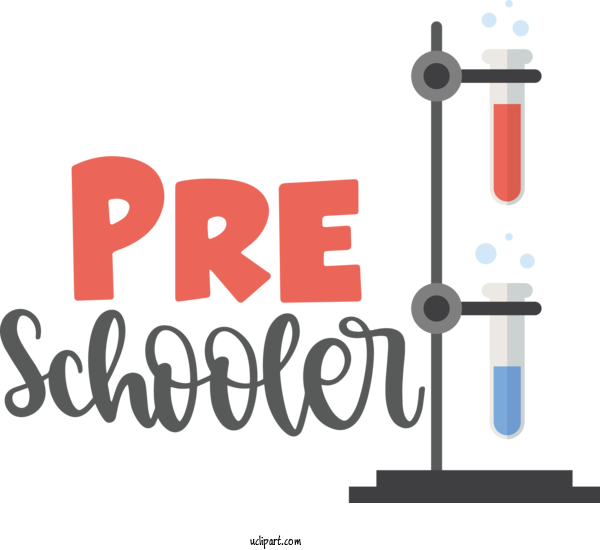 Free School Logo Font Line For Kindergarten Clipart Transparent Background
