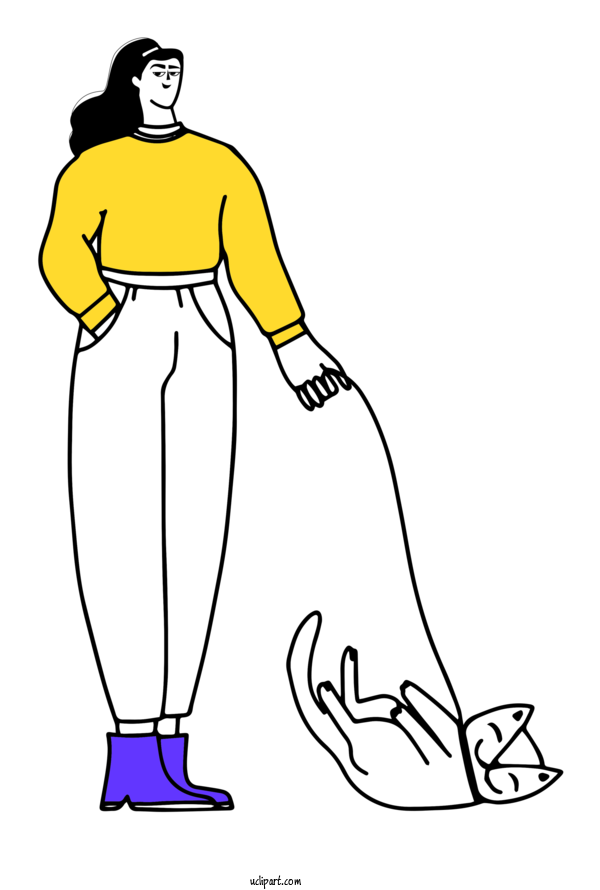 Free Animals Clothing School Uniform Cartoon For Cat Clipart Transparent Background