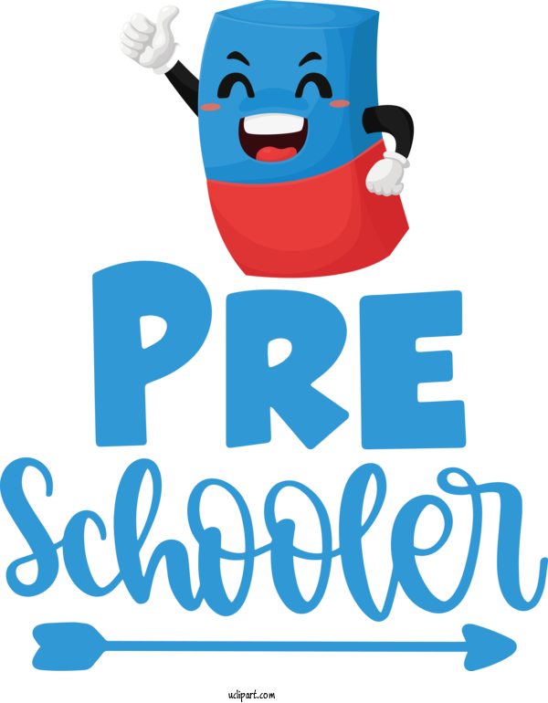 Free School Logo Cartoon Line For Kindergarten Clipart Transparent Background