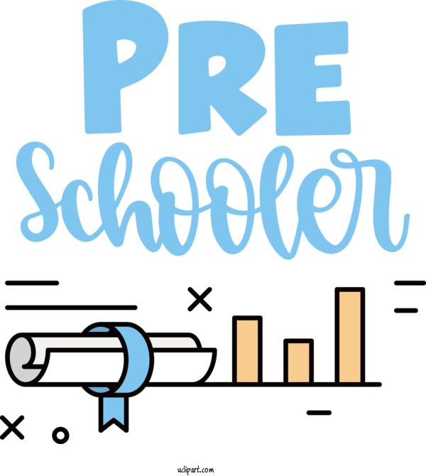 Free School Logo Cartoon Design For Kindergarten Clipart Transparent Background