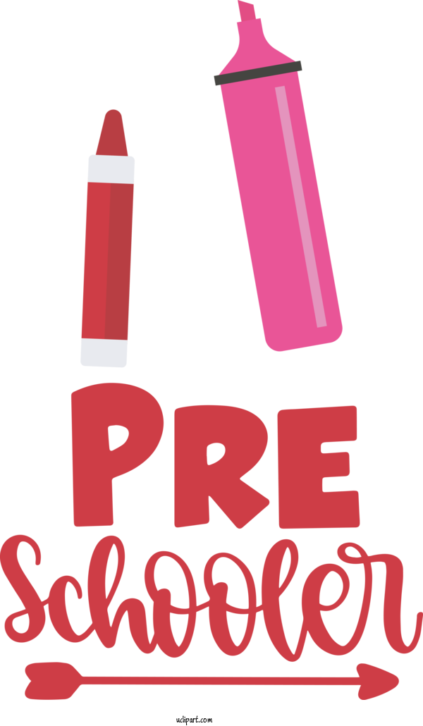 Free School Logo Lipstick M Line For Kindergarten Clipart Transparent Background