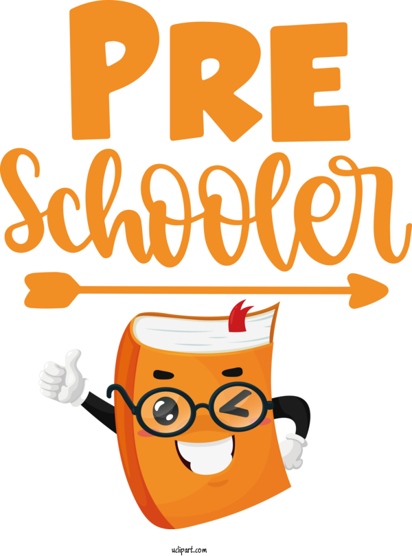 Free School Cartoon Logo Smiley For Kindergarten Clipart Transparent Background
