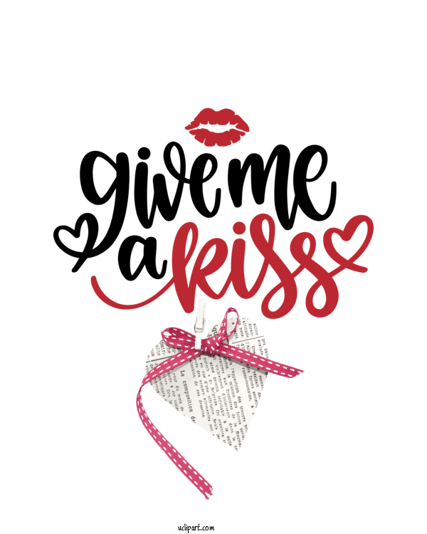 Free Holidays Logo Font Design For Valentines Day Clipart Transparent Background