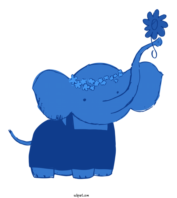 Free Animals Cartoon Drawing Hathi Jr. For Elephant Clipart Transparent Background