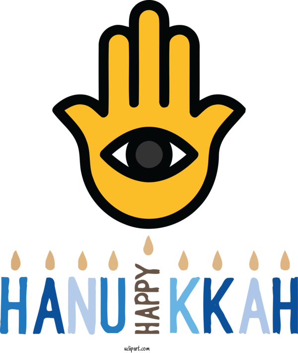 Free Holidays Hamsa Icon Religious Symbol For Hanukkah Clipart Transparent Background
