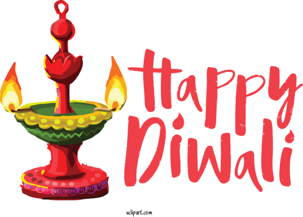 Free Holidays Diwali Diya Happy Diwali For Diwali Clipart Transparent Background