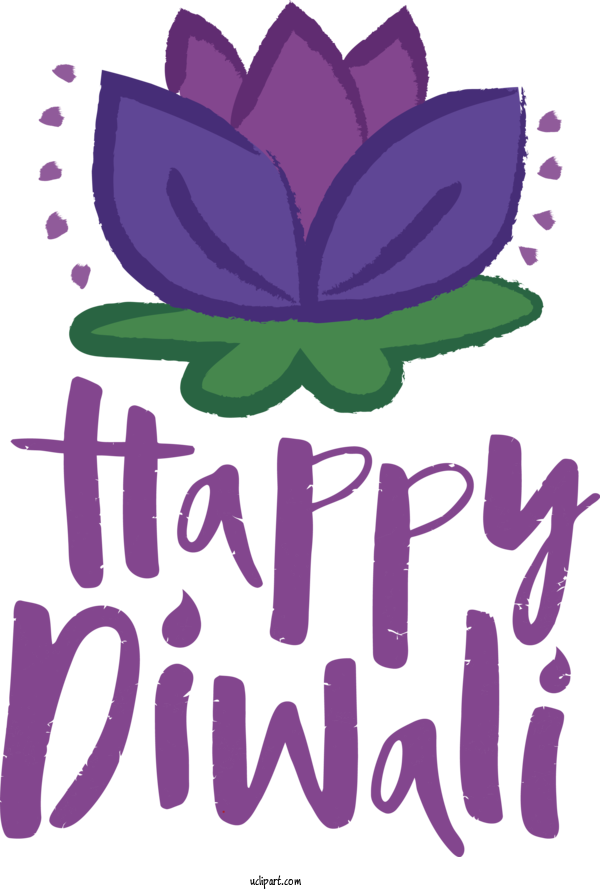 Free Holidays Flower Design Logo For Diwali Clipart Transparent Background