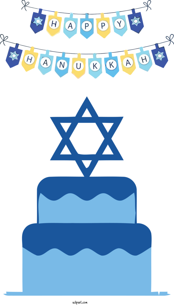 Free Holidays Festival Logo Typography For Hanukkah Clipart Transparent Background